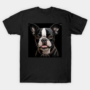 Cute Boston Terrier Lovers Dogs Boston Terrier T-Shirt